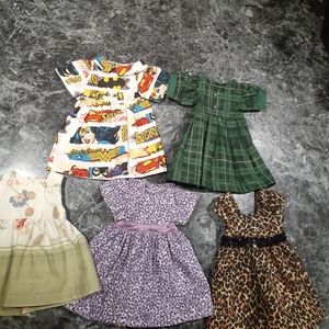 Doll clothes 5 for $20
